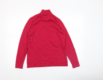 Womens UK Size 10 David Nieper Red Pullover Jumper