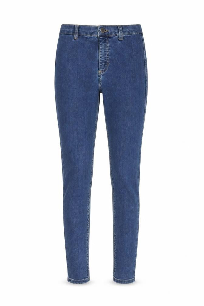 Womens UK Size 8 Topshop Slim Fit Skinny Blue Jeans
