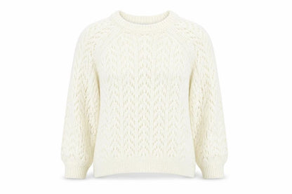 Womens UK Size M ASOS Ivory Pullover Jumper
