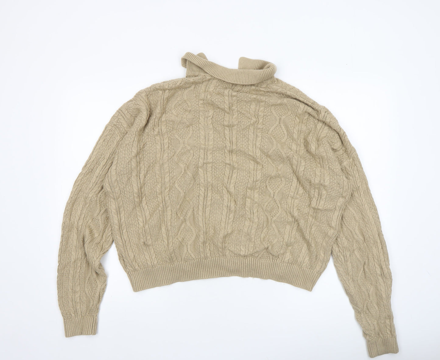 Womens UK Size XL ASOS DESIGN Beige Pullover Jumper