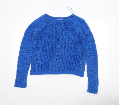 Womens UK Size 12 TU Blue Pullover Jumper
