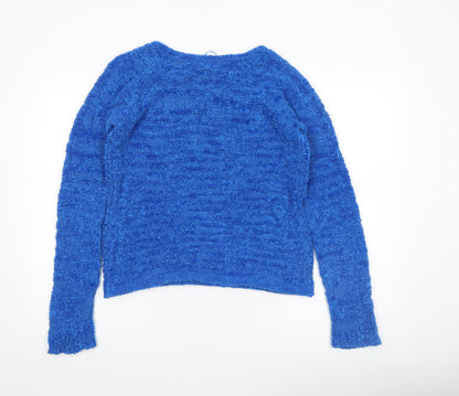 Womens UK Size 12 TU Blue Pullover Jumper