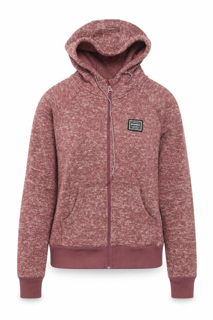 Womens UK Size S Billabong Pink Full Zip Hoodie