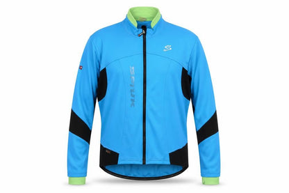 Mens UK Size 3XL Spiuk Blue Cycling Outdoor Gym & Training Jacket