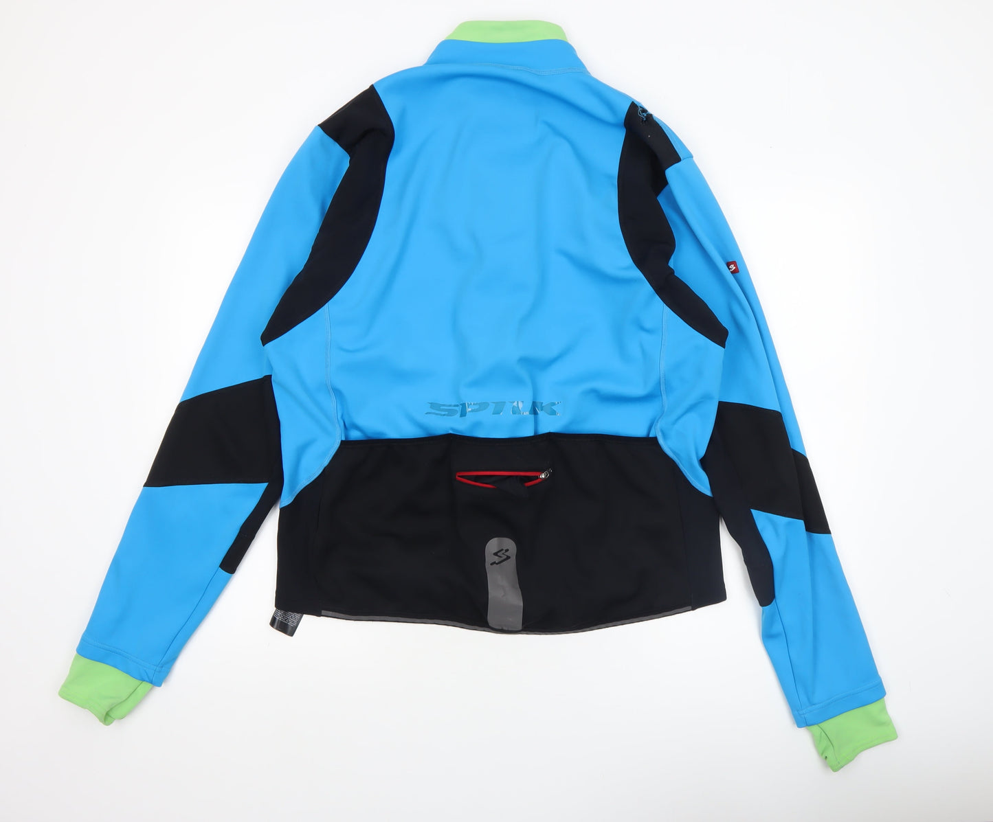 Mens UK Size 3XL Spiuk Blue Cycling Outdoor Gym & Training Jacket