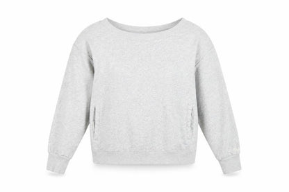 Womens UK Size S Hollister Grey Pullover Sweatshirt