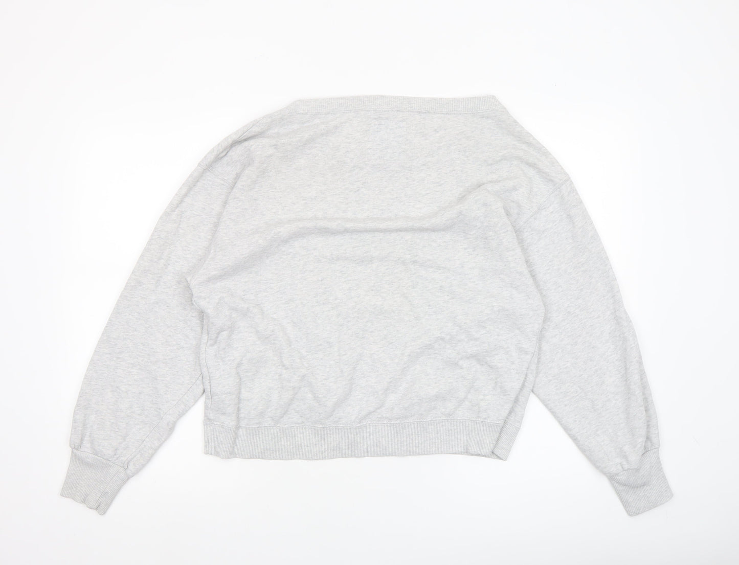 Womens UK Size S Hollister Grey Pullover Sweatshirt