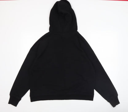 Womens UK Size M Disney at George Black Pullover Hoodie