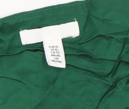 Womens UK Size XL H&M Green Camisole Tank