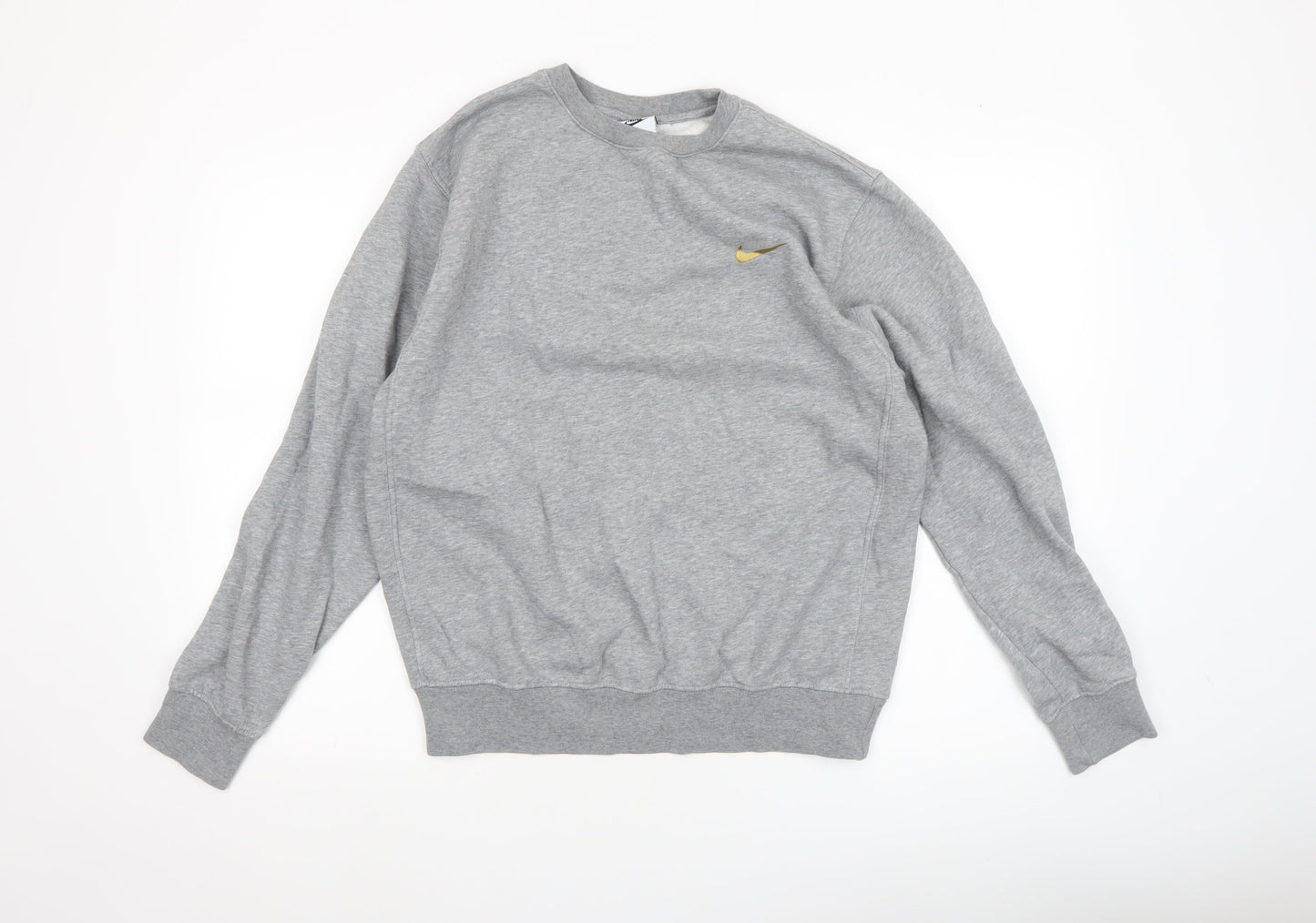 Mens UK Size S Nike Grey Pullover Sweatshirt