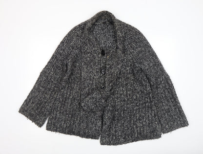 Womens UK Size 16 Marks and Spencer Black Cardigan Jumper