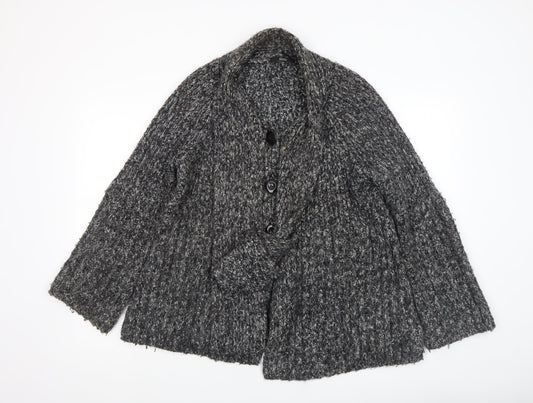 Womens UK Size 16 Marks and Spencer Black Cardigan Jumper