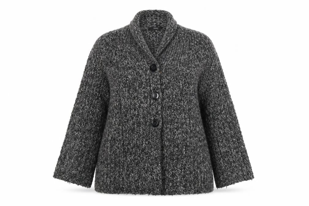 Womens UK Size 16 Marks and Spencer Black Cardigan Jumper