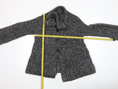 Womens UK Size 16 Marks and Spencer Black Cardigan Jumper
