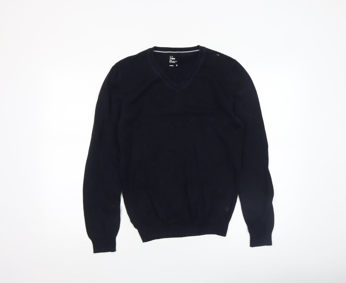Mens UK Size S celio Black Pullover Jumper