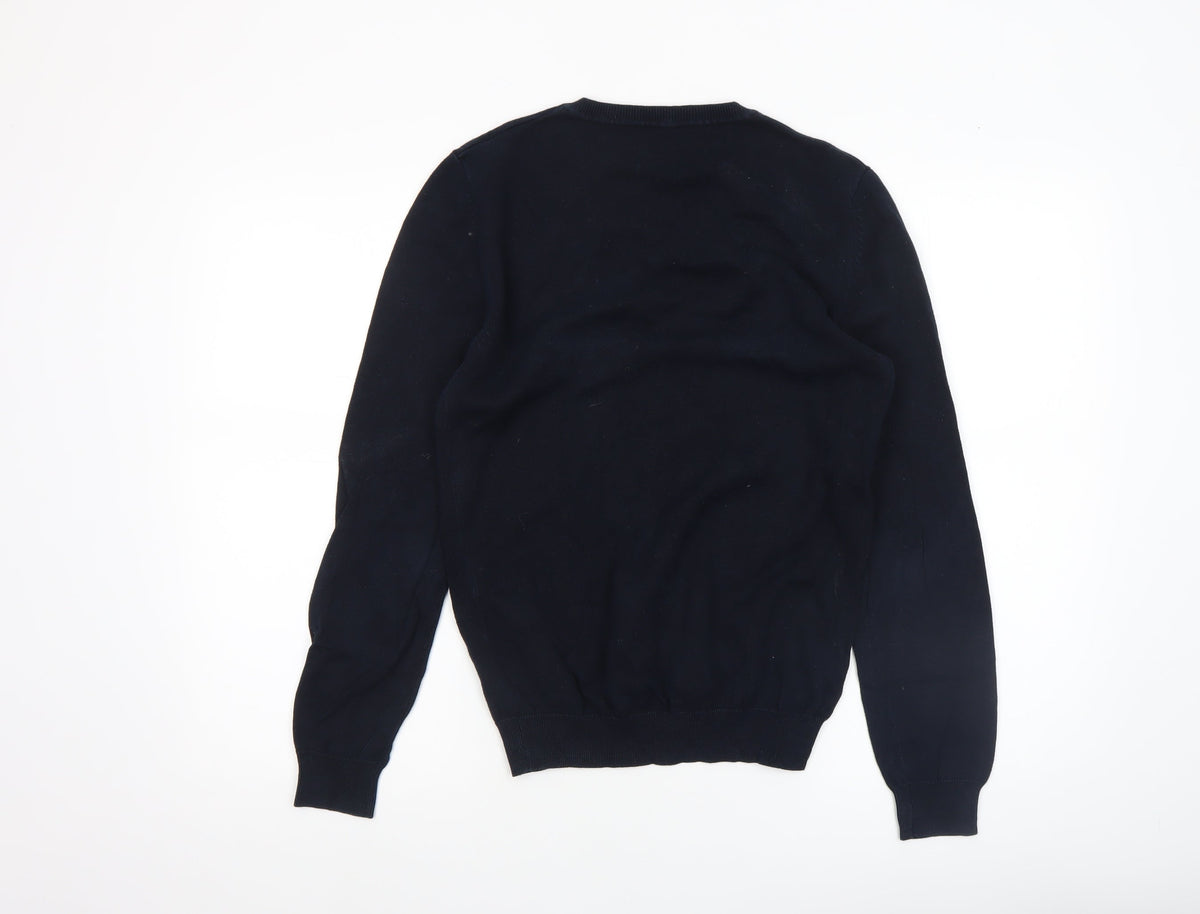 Mens UK Size S celio Black Pullover Jumper