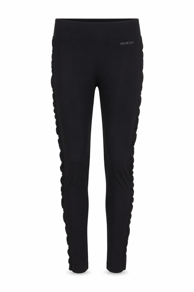 Womens UK Size XS GUESS  Leggings Black Leggings