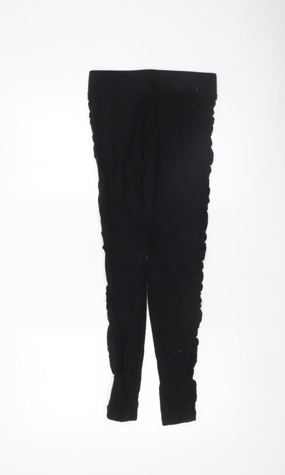 Womens UK Size XS GUESS  Leggings Black Leggings