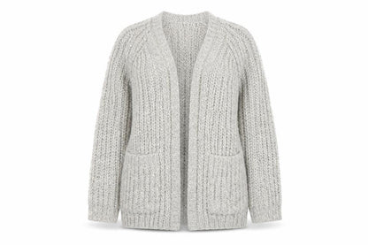 Womens UK Size S BDG Grey Cardigan Jumper