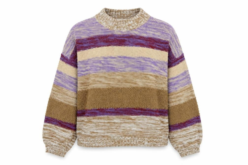 Womens UK Size M Jacqueline de Yong Multicoloured Pullover Jumper