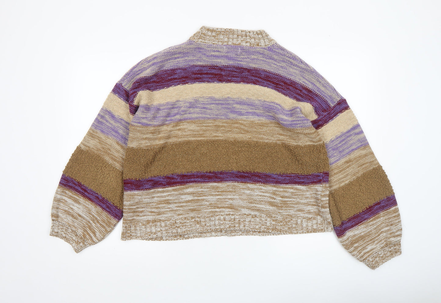 Womens UK Size M Jacqueline de Yong Multicoloured Pullover Jumper