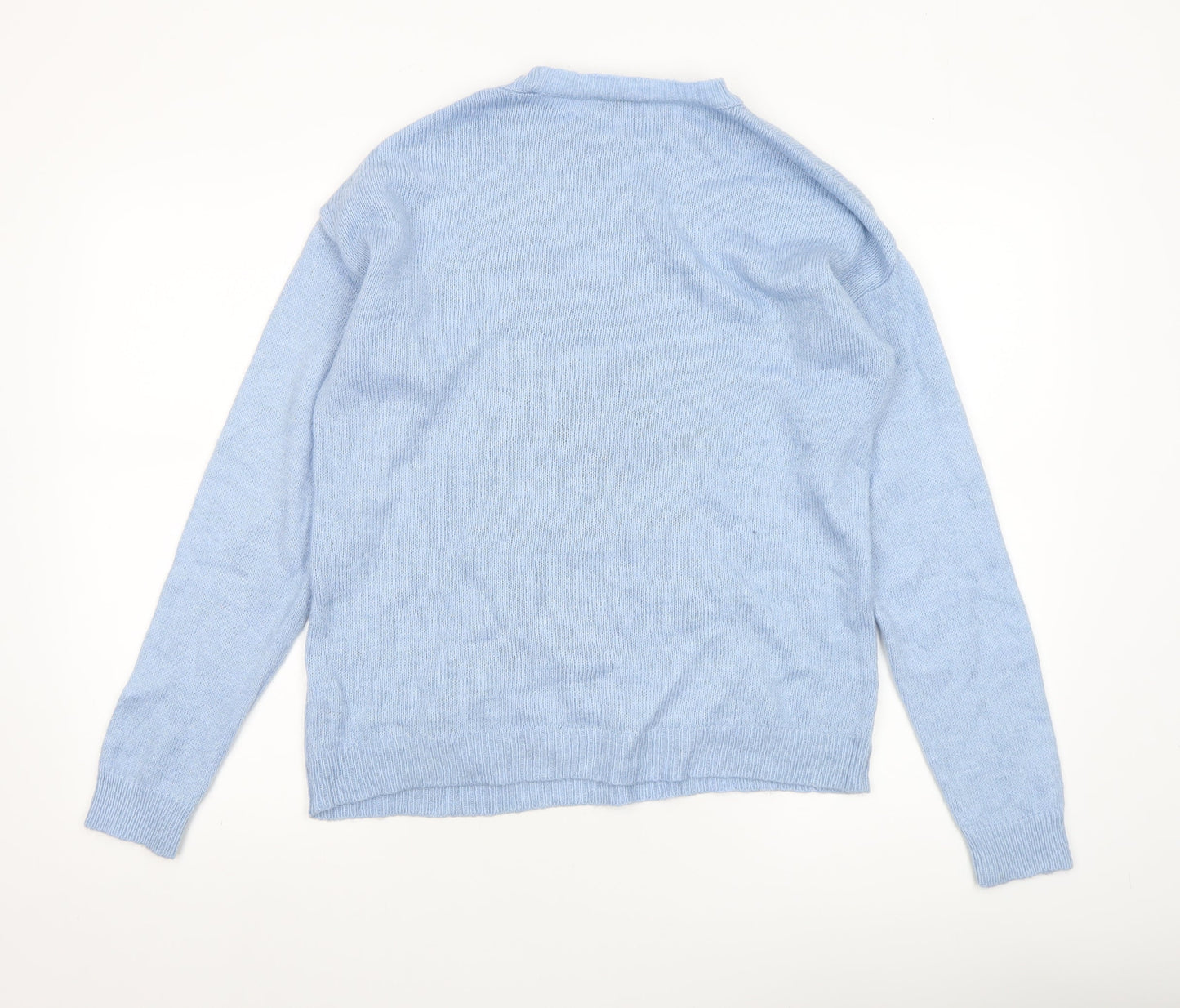 Womens UK Size S New Look Blue Pullover Jumper