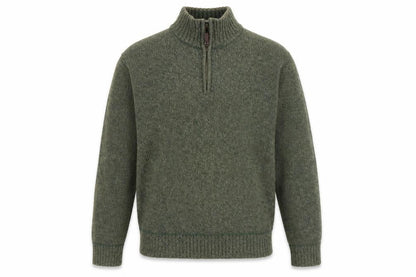 Mens UK Size S Mountain Warehouse Green 1/2 Zip Jumper