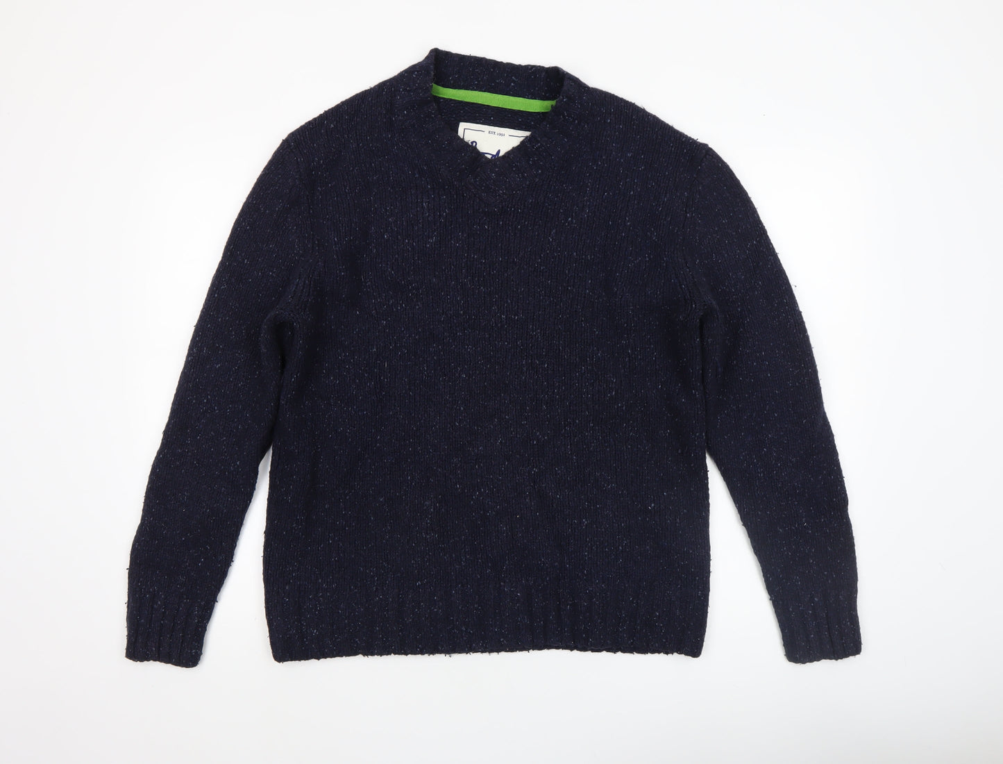 Mens UK Size M Boden Blue Pullover Jumper