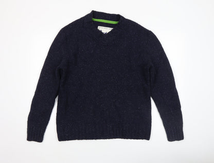 Mens UK Size M Boden Blue Pullover Jumper