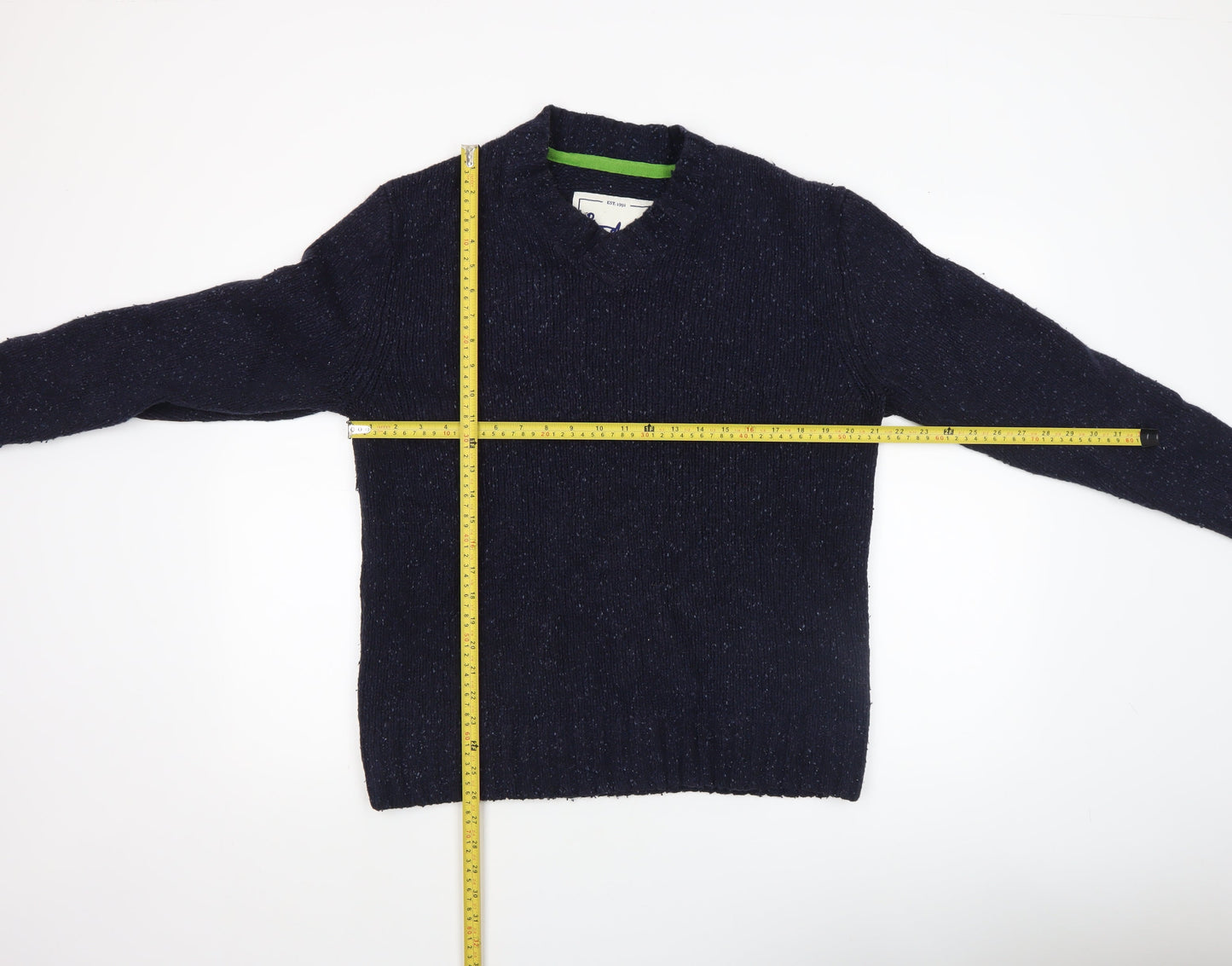 Mens UK Size M Boden Blue Pullover Jumper