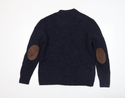 Mens UK Size M Boden Blue Pullover Jumper