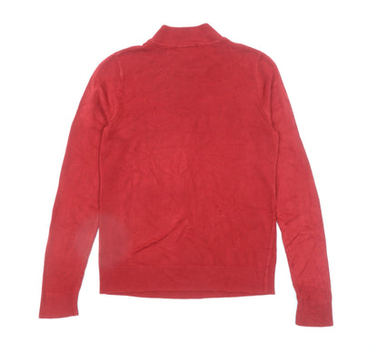 Womens UK Size 10 BHS Red Pullover Jumper