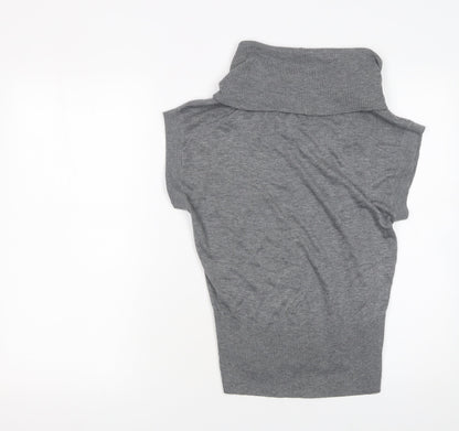 Womens UK Size 12 H&M Grey Pullover Jumper