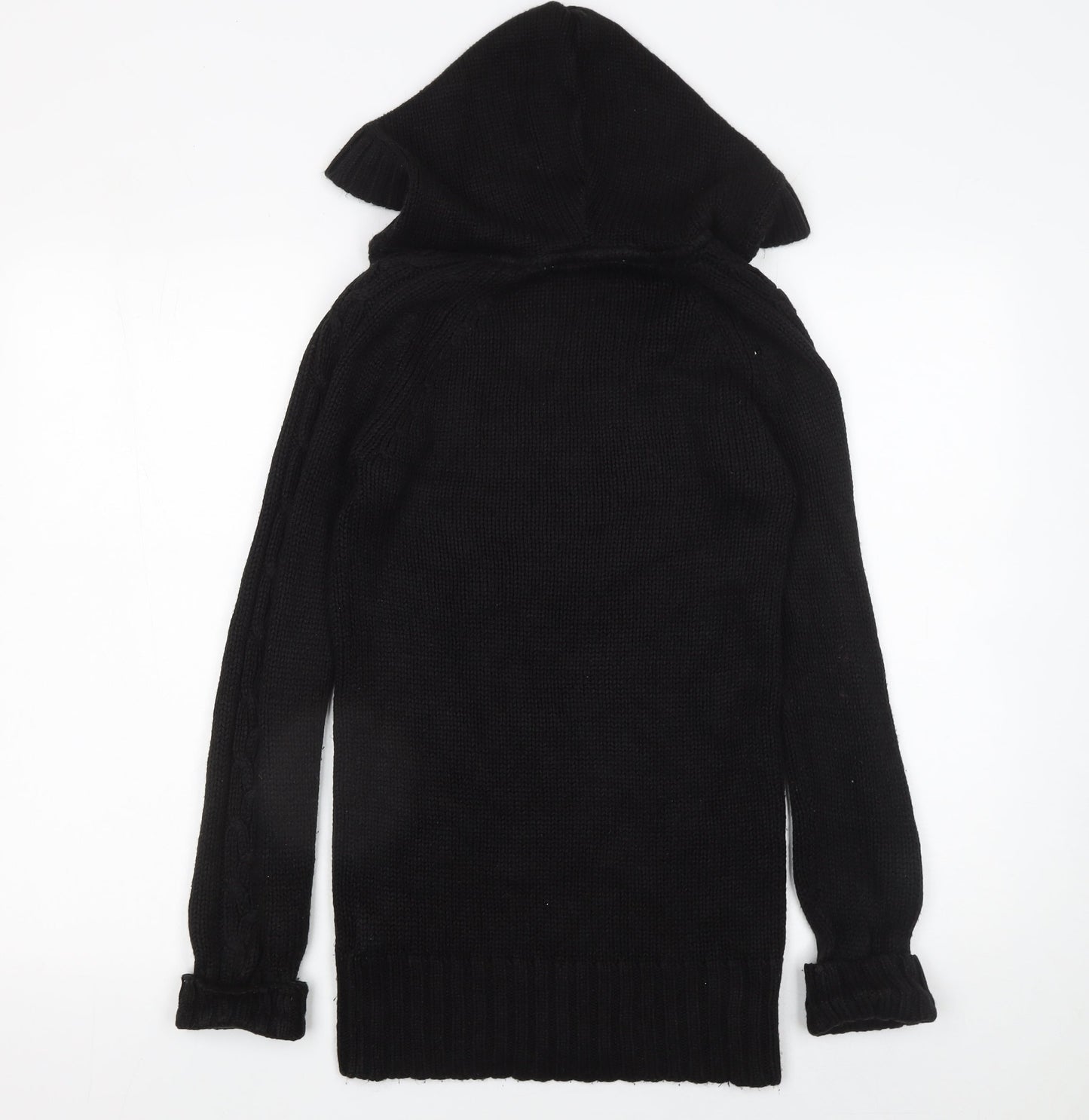 Womens UK Size 12 Zara Black Pullover Jumper