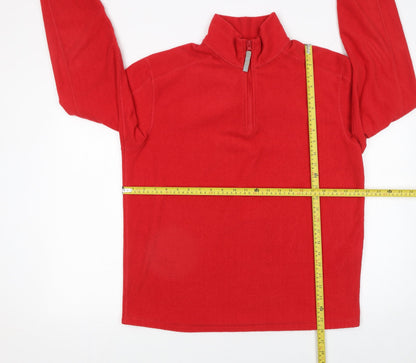 Mens UK Size M Topman Red Pullover Sweatshirt