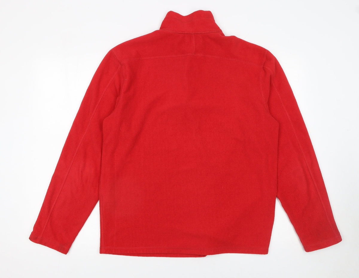 Mens UK Size M Topman Red Pullover Sweatshirt