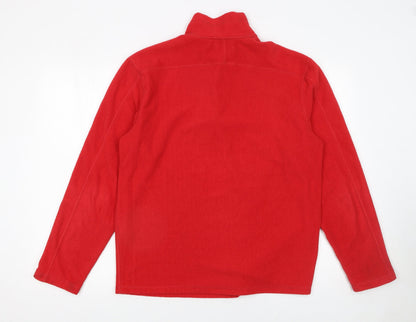 Mens UK Size M Topman Red Pullover Sweatshirt