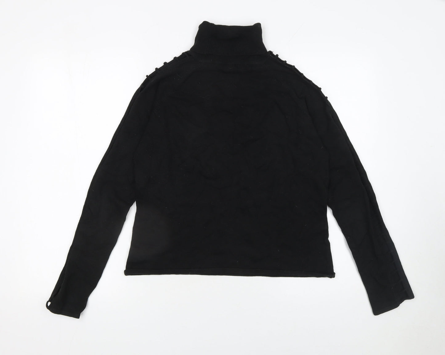 Womens UK Size 16 AMARANTO Black Pullover Jumper