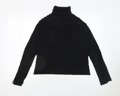Womens UK Size 16 AMARANTO Black Pullover Jumper
