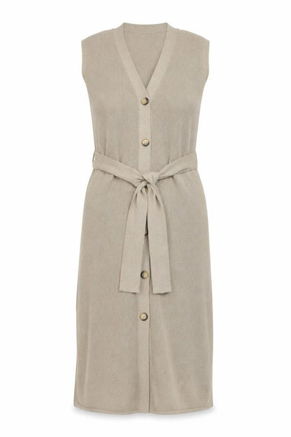 Womens UK Size 8 TU Beige Cardigan Jumper
