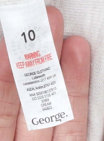 Womens UK Size 10 George Sweater Dress