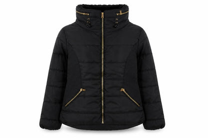Womens UK Size S Rising Black Puffer Jacket