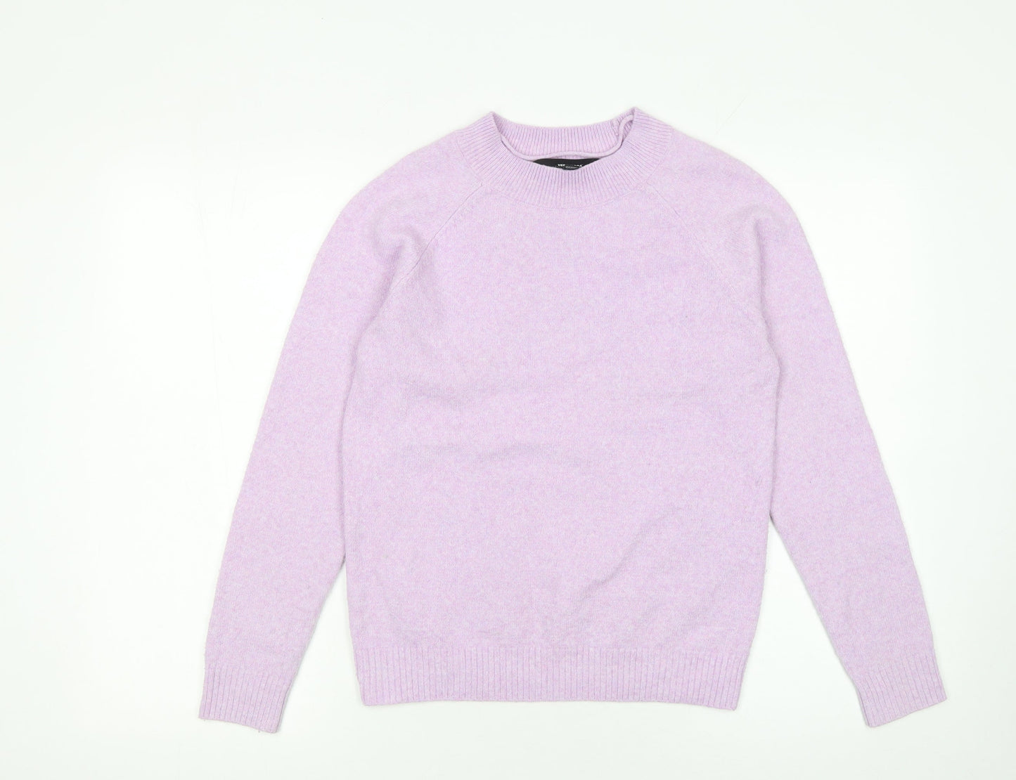 Womens UK Size XS VERO MODA Purple Pullover Jumper