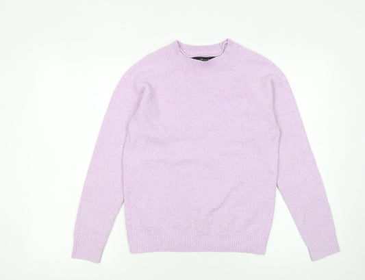 Womens UK Size XS VERO MODA Purple Pullover Jumper