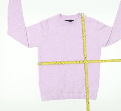 Womens UK Size XS VERO MODA Purple Pullover Jumper