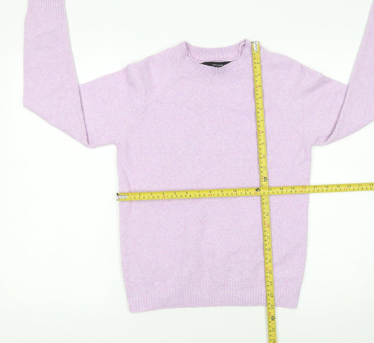 Womens UK Size XS VERO MODA Purple Pullover Jumper