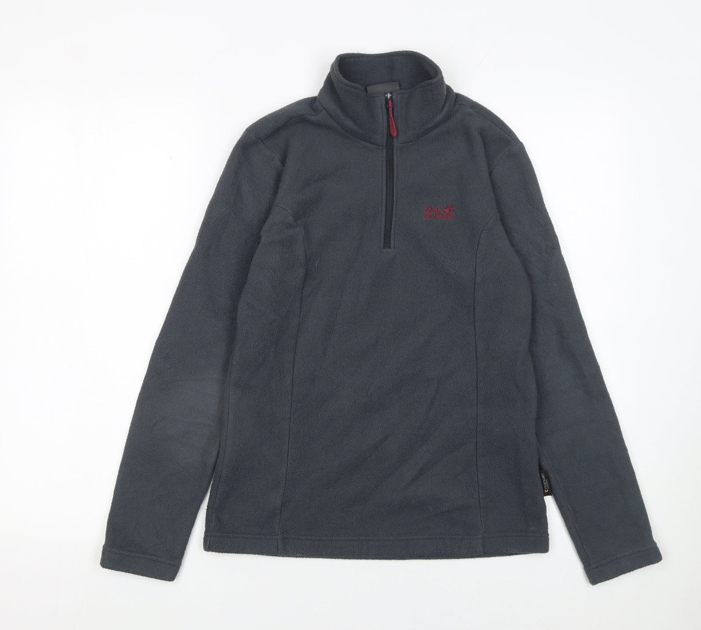 Womens UK Size 6 Jack Wolfskin Grey Basic Jacket