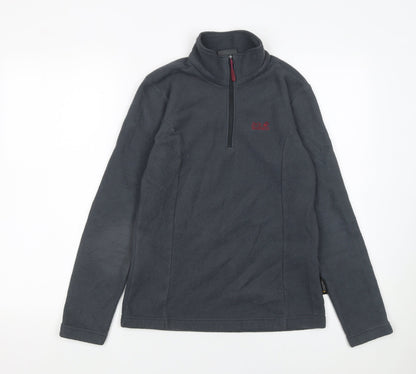 Womens UK Size 6 Jack Wolfskin Grey Basic Jacket