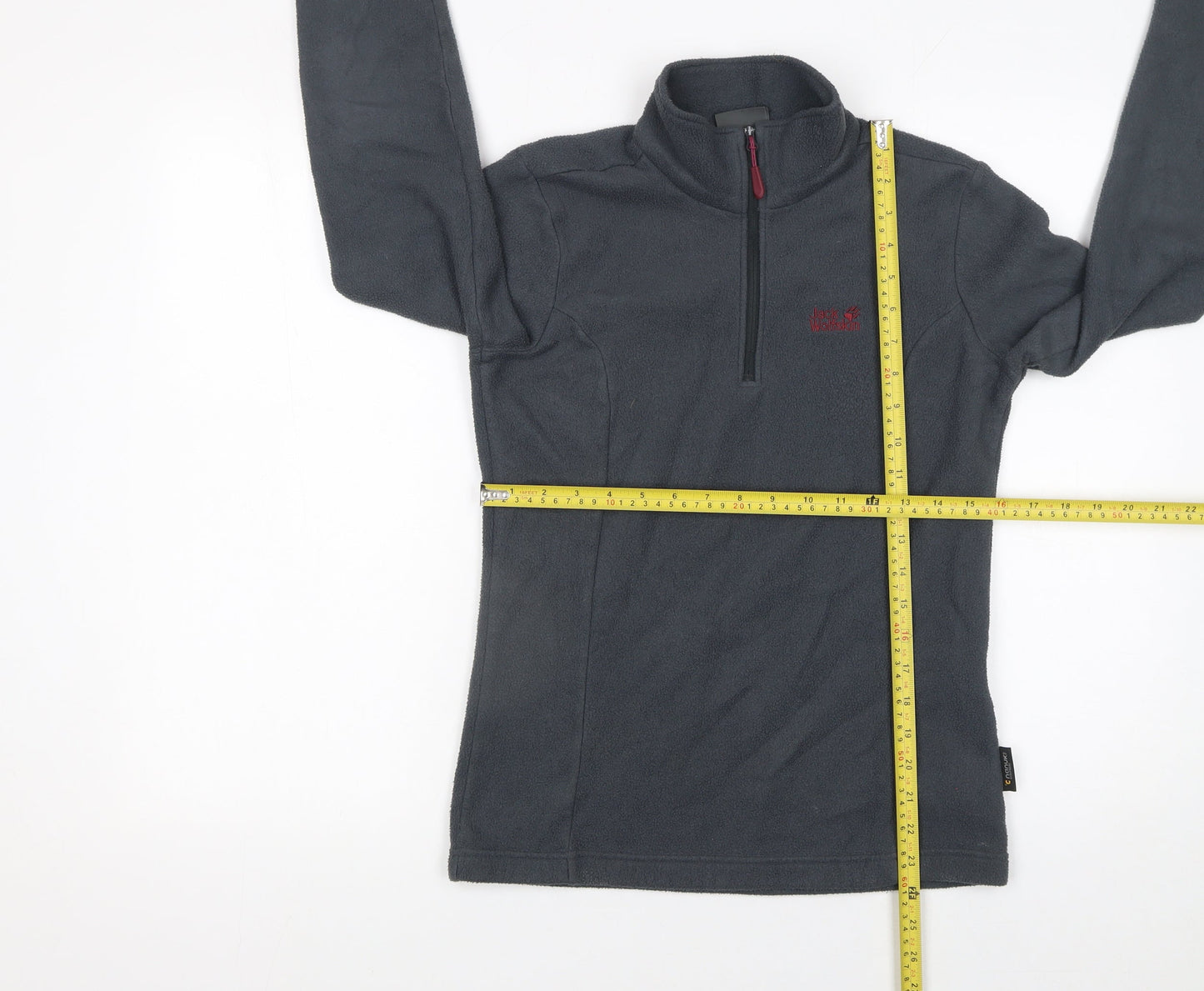Womens UK Size 6 Jack Wolfskin Grey Basic Jacket