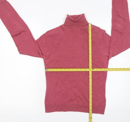 Womens UK Size 10 Topshop Pink Pullover Jumper